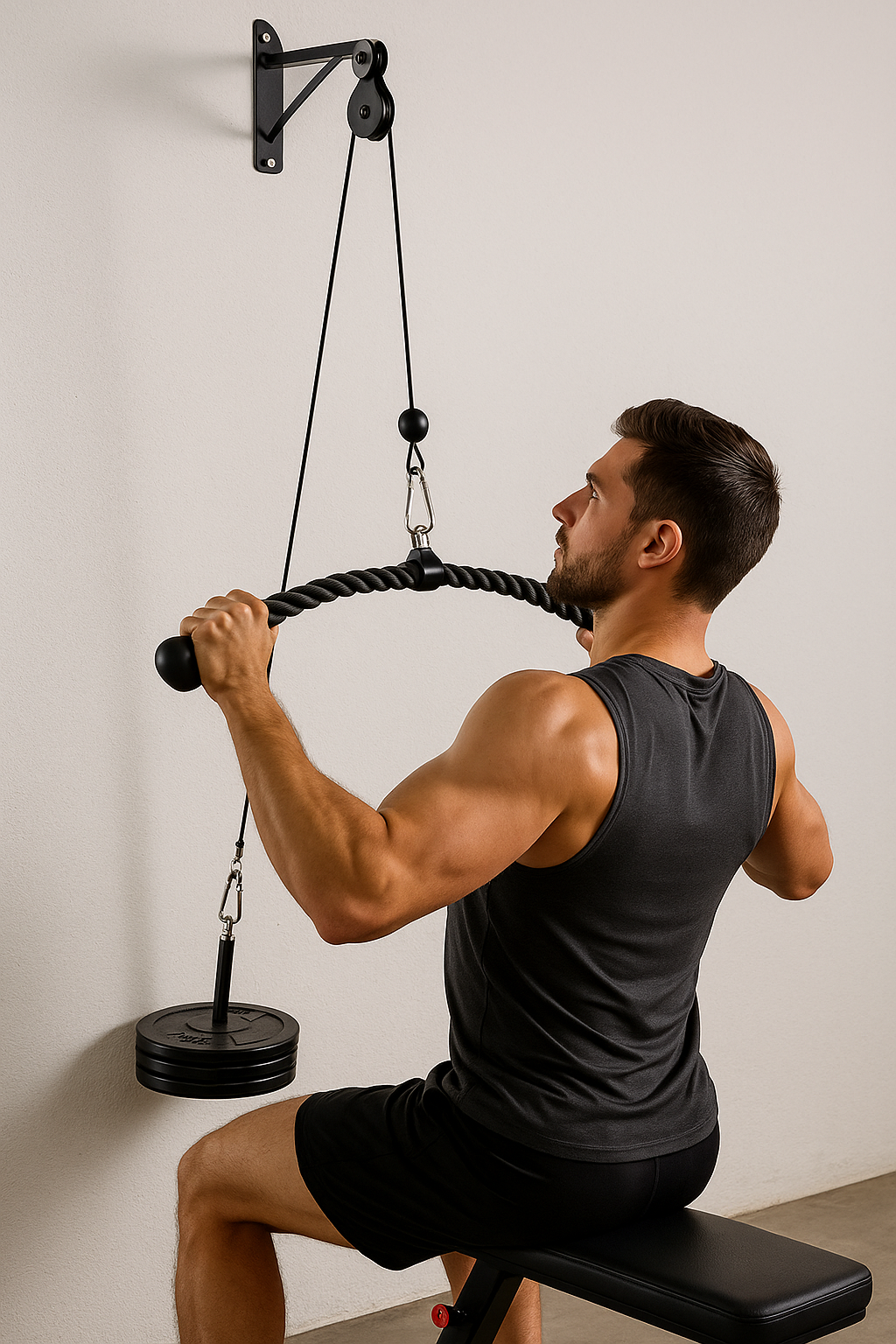 VibeFit CablePro – מכשיר כבלים ביתי כמו בחדר כושר