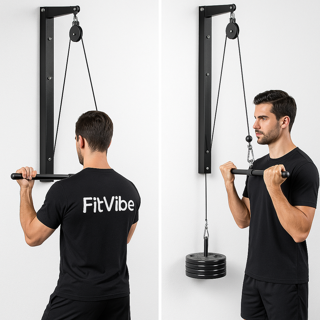 VibeFit CablePro – מכשיר כבלים ביתי כמו בחדר כושר