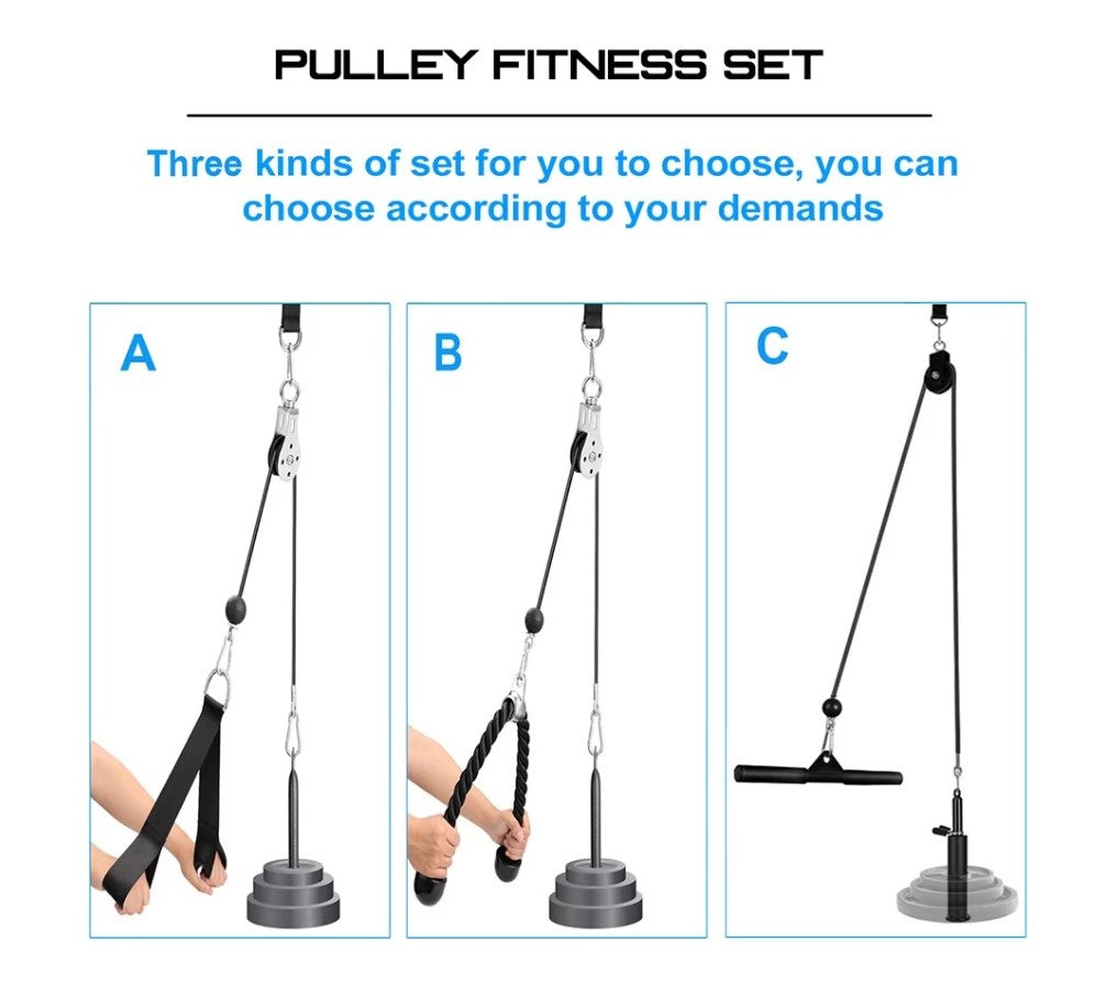 VibeFit CablePro – מכשיר כבלים ביתי כמו בחדר כושר